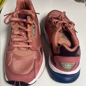 Adidas Rose Pink Athletic Shoes